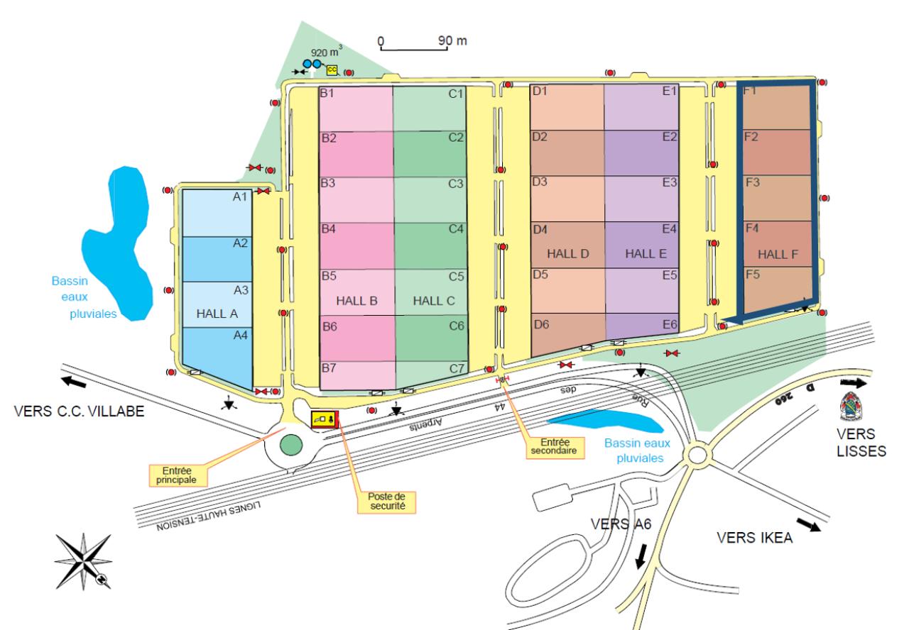 Entrepôt classe a Villabé 5981m² Location entrepôt classe a Villabé Essonne OLLOG2534251 1